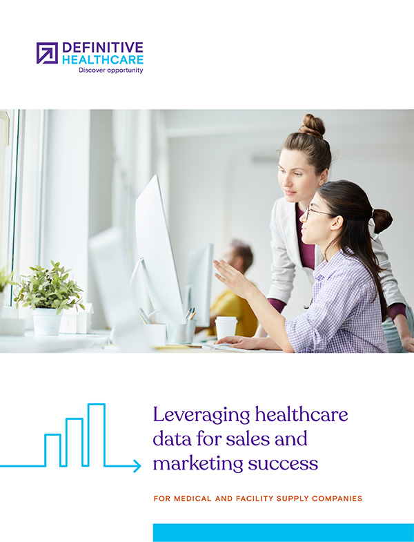 Leveraging healthcare data for sales and marketing success for medical and facility supply companies