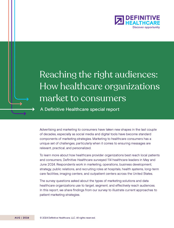 Reaching the right audiences: How healthcare organizations market to consumers