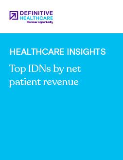 Top IDNs by net patient revenue