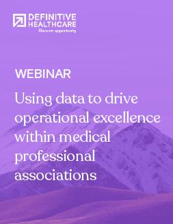 Using data to drive operational excellence within medical professional associations