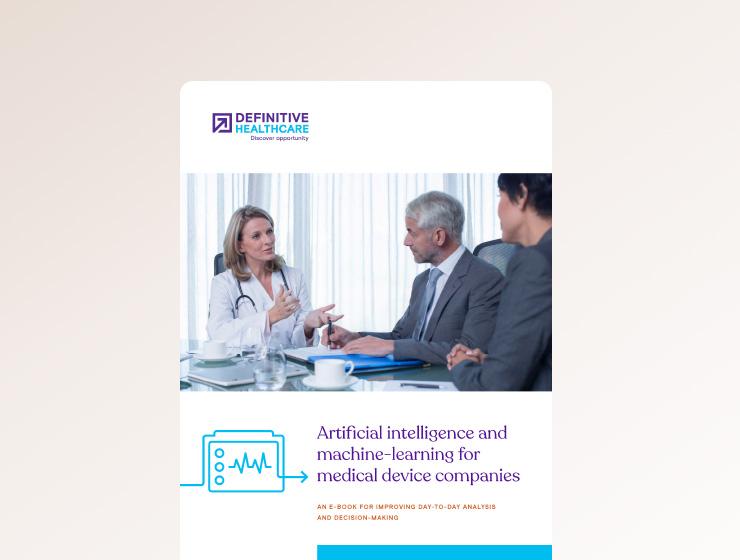 Artificial intelligence and machine learning for medical device companies
